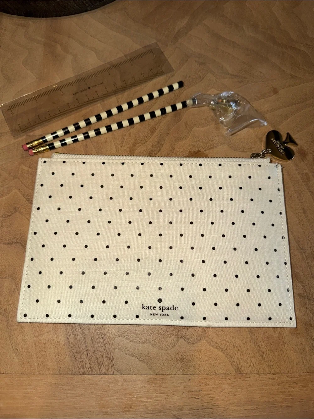 Kate Spade Pencil Pouch Bag Set